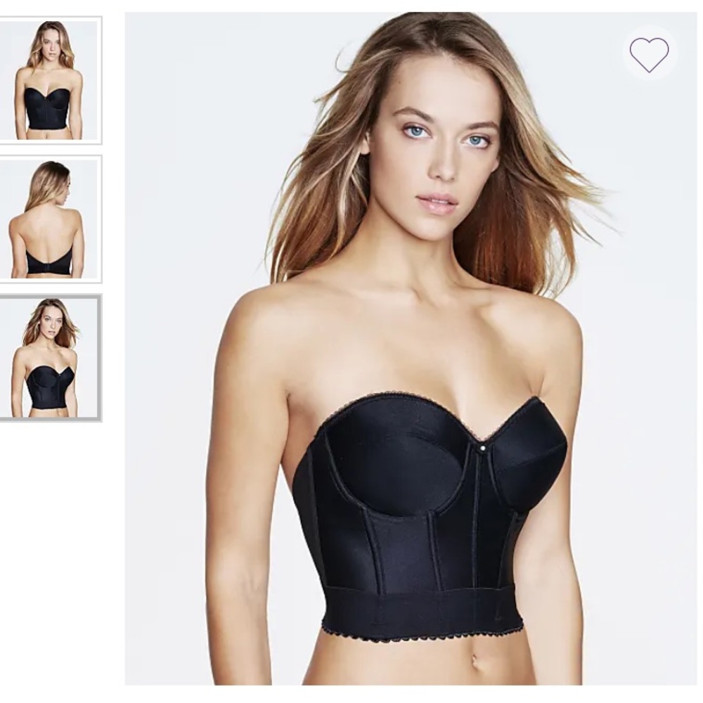 Dominique Noemi Strapless Longline Bra
